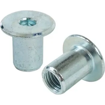 Matice WT WINTECH Matice spojovací PL.HL. 17 M6 × 12 ZB / balení 500 ks