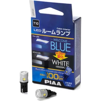 Autožárovka PIAA LED žárovky Welcome Blue W5W 6600K, 2 ks