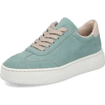 Dámská zimní obuv DÁMSKÉ TENISKY RIEKER N9910-52 ZELENÁ Barva: ZELENÁ, Velikost: 38