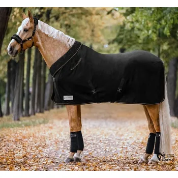 Deka pro koně Odpocovací deka Waldhausen -MODERN ROSÉ- - Černá - 145cm