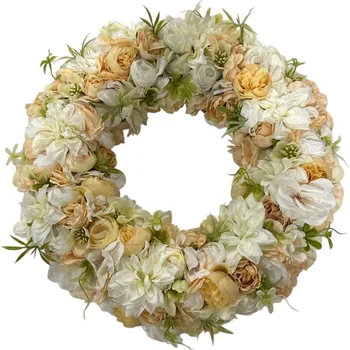 DANNY MADE Věnec V34-oranžový