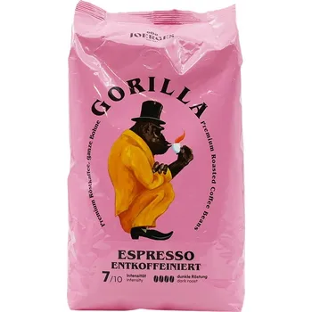 Káva Zrnková káva Gorilla Espresso Decaffeinated 1 kg je přesně pro chvíle, kdy chcete plnohodnotné espresso – ale bez kofeinové „špičky“. Je to praktická volba pro večerní kávu, pro citlivější pijáky, pro kanceláře i pro každého, kdo si chce dopřát chuť espre