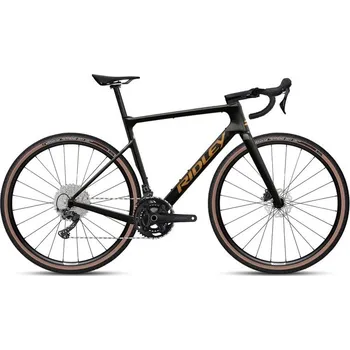 Silniční kolo RIDLEY ASTR GRX600 1x12 Black Metallic/Bronze Gold M