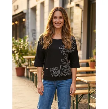 Dámská mikina Dámská mikina KIXMI ORCHID ČERNÁ S