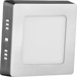 Avide přisazený LED panel 6W denní čtvercový matný chrom