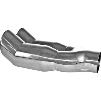 Koncovka výfuku FENNO nerezová koncovka výfuku kulatá, dvojitá, DTM VKP8714