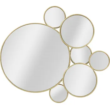 Zrcadlo Mauro Ferretti Nástěnné zrcadlo, kompozice ze zrcadel o různých roměrech, 81 × 73 cm
