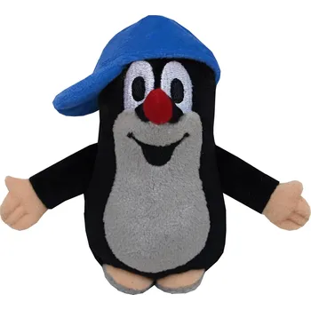 plyšák Krtek 12cm kšiltovka modrá
