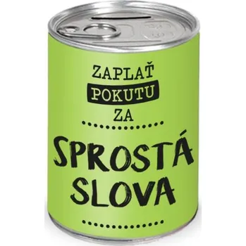 Pokladnička Nekupto Pokladnička Sprostá slova zelená