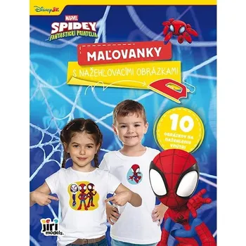 Maľovanky s nažehľovacími obrázkami Spidey Kniha