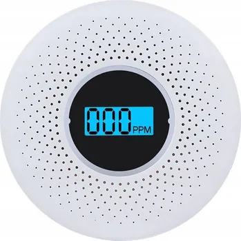 Zabezpečovací technika HLÁSIČ KOUŘE A OXIDU UHELNATÉHO ALARM DETEKTOR CO S LCD DISPLEJEM
