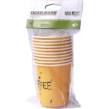 Jednorázové nádobí 250ml kelímek 10 ks papírový