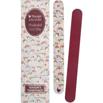 Wrendale Designs Sada pilníků 2 ks Vánoční červenky