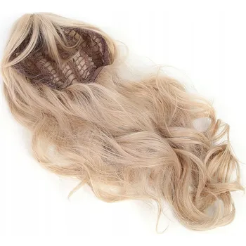Paruka DÁMSKÁ PARUKA DLOUHÉ BLOND VLASY OMBRE DLOUHÁ 65 CM Přirozený vzhled