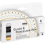 KREUL na porcelán a sklo, sada GLAMOUR, 5 barev