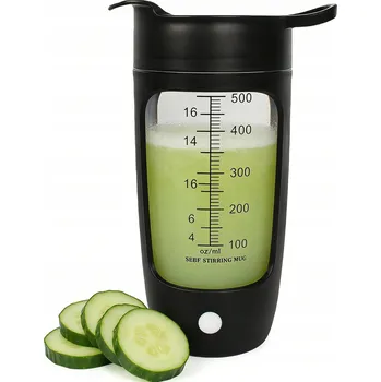 ELEKTRICKÝ SHAKER NA PROTEIN LÁHEV 600 ML MIXÉR NA CVIČENÍ