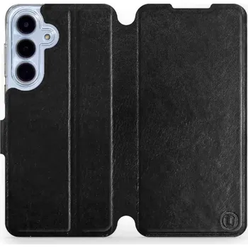 Mobiwear Flip pouzdro pro Samsung Galaxy S25 FE černé a šedé