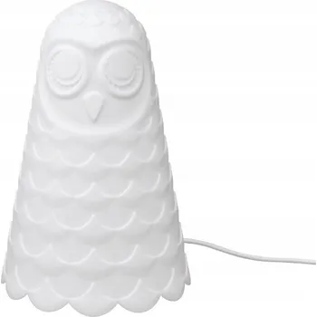 Lampička IKEA SOLBO Stolní lampa BÍLÁ SOVA LED 23 cm