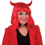 FUNNY FASHION Paruka čertice s rohama