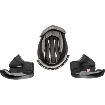 Klobouk CASSIDA lícnice a klobouk pro přilby Cross Cup Two/Sonic (černá/šedá) vel. L