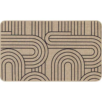 Koberec Douceur d'intérieur Tkaný koberec se vzorem, 45 × 75 cm, MODUL, béžový