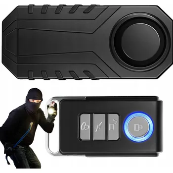 Univerzální alarm s dálkovým ovládáním 113dB pro kola a motocykly
