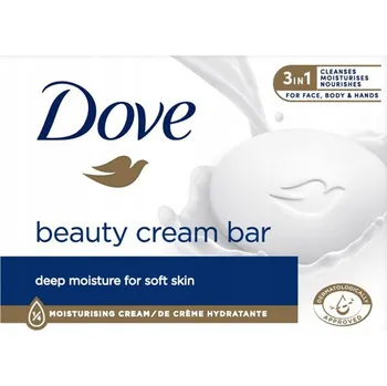 Mýdlo DOVE Krémové mýdlo v kostce Beauty Cream Bar 90 g hydratační 3v1