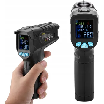 Obraz MESTEK IR01D BEZKONTAKTNÍ TEPLOMĚR INFRAČERVENÝ -50 +800