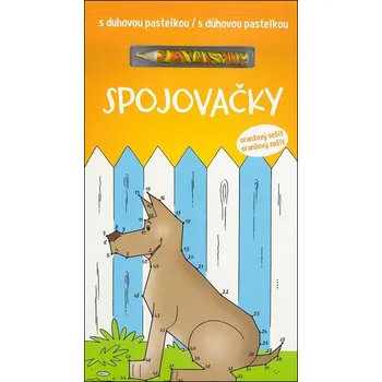 Pohádka Spojovačky s duhovou pastelkou/s dúhovou pastelkou: oranžový sešit/oranžový zošit Kniha