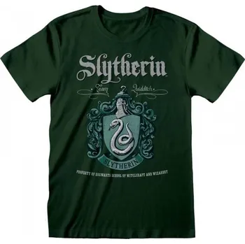 Pánské tričko Harry Potter - Slytherin - tričko XXL