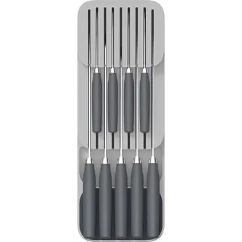 Příborník do zásuvky JOSEPH JOSEPH Organizér na nože DrawerStore 85120, šedý