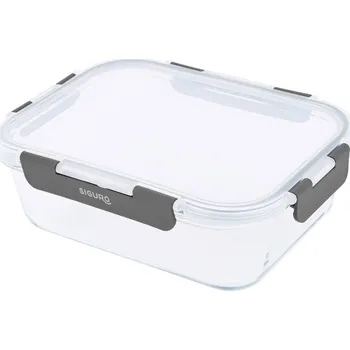 Dóza na potraviny Siguro Dóza na potraviny Glass Seal 1,5 l, 7,5 x 23,5 x 18 cm