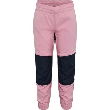 Dívčí kalhoty Dívčí softshellové kalhoty DIDRIKSONS FLOX 120 Růžová, Černá