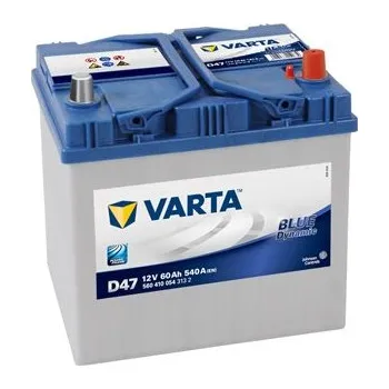 Autobaterie VARTA BLUE Dynamic 60Ah, 12V, D47 - UAMK instalace do vozu