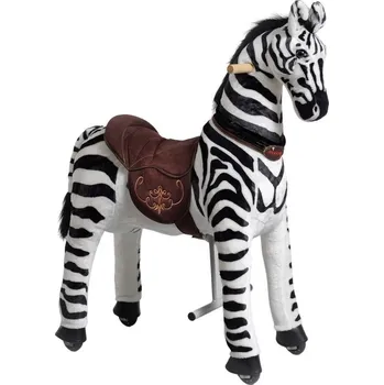 Houpací kůň Mechanická jezdící zebra Ponnie Dixi M