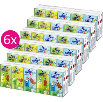 Drogerie LINTEO Kids 6× (10× 10 ks)