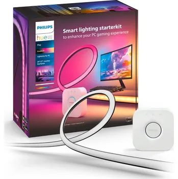 Žárovka Philips Hue Play Gradient PC Lightstrip 24"/27" starter kit