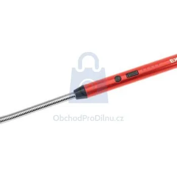Zapalovač plazmový s tvarovatelným krkem a s USB nabíjením, EXTOL PREMIUM 260 mm, balení 1 ks