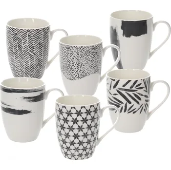 Tognana ZENITH Sada hrnků 350 ml 6 ks