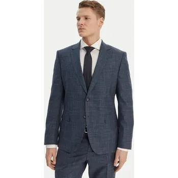 Pánský oblek BOSS Oblek H-Huge 50561829 Tmavomodrá Slim Fit 52