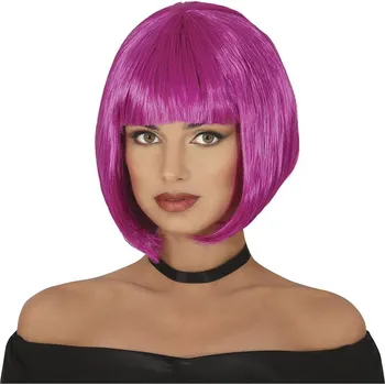 Karnevalová paruka GUIRCA Dámská paruka růžová Rachel