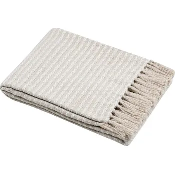 deka STOF Bavlněná deka s třásněmi, Balma s třásněmi, 125 × 150 cm