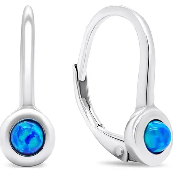 Oblečení a móda Brilio Silver Půvabné stříbrné náušnice se syntetickými opály EA365WB (Ag 925/1000, 1,91 g)