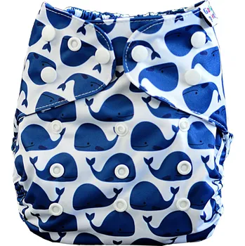 Plenkové kalhoty GaGa's Czech Svrchní kalhotky Velryba na patentky 9-18 kg