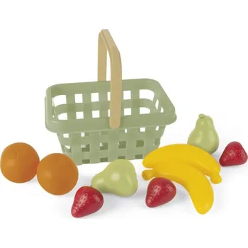 Hračka Dantoy Green Garden košík s ovocem 10 ks