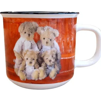 Goba Porcelánový hrnek medvídci, 450 ml