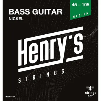 Struna pro hudební nástroj Henry's Strings Nickel 45 105