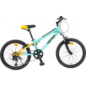 Horské kolo Olpran Agilis boy 20" světle zelená/oranžová/černá
