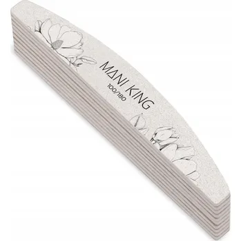 Pilník na nehty 100/180 Loďka Půlměsíc Standard Flora Mani King