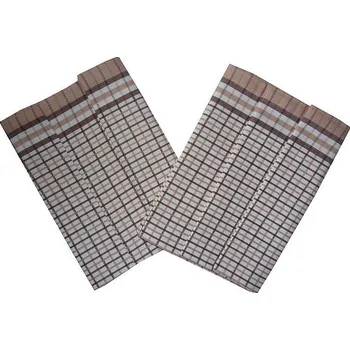 Utěrka Svitap sleepwell Bambus Kostka malé hnědé 3 ks